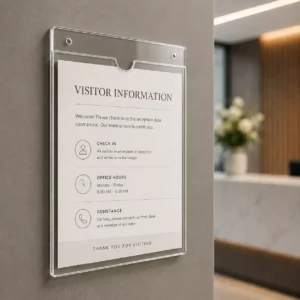 Porta Hojas Carta 3mm