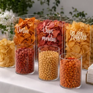 Cubos para Mesa de Snacks