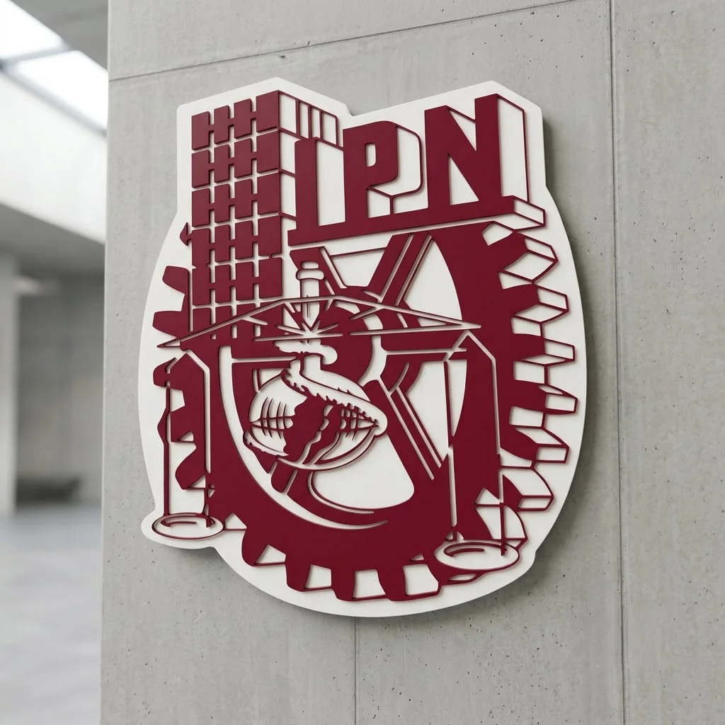 Logotipo en acrílico para fachada de negocio