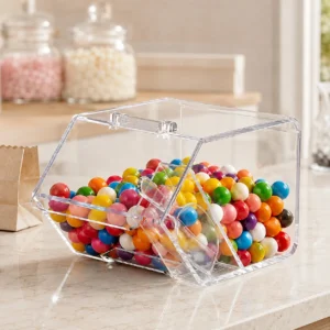 Dulcero Cristal, dispensador de acrílico para dulces de Lumacril